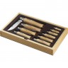 Набор OPINEL в деревянной коробке из 10 ножей разных размеров из нержав стали 001314