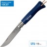 Нож OPINEL №8 TREKKING, нержавеющая сталь, синий 002212