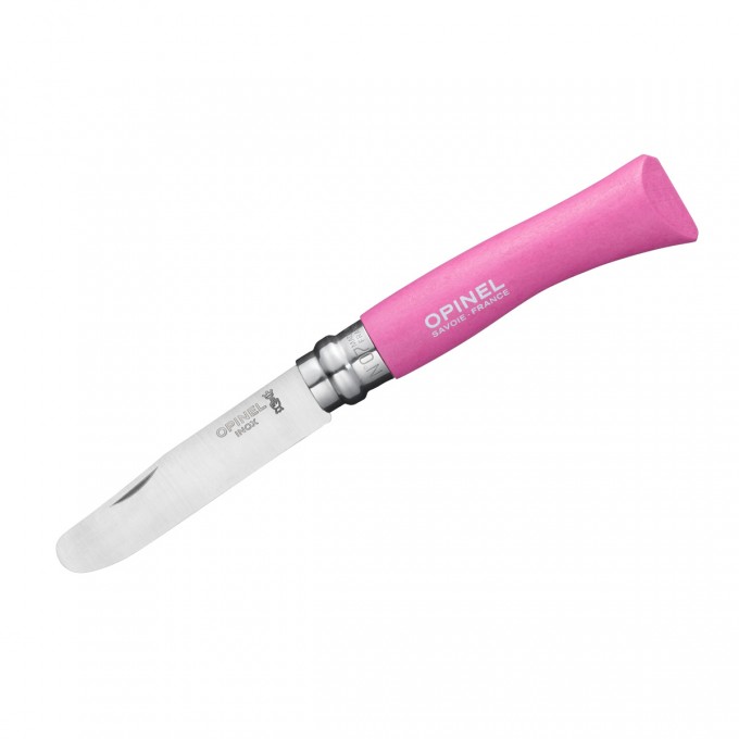 Нож складной OPINEL MYFIRSTOPINEL 07 фуксия 001699 Нож складной OPINEL MYFIRSTOPINEL 07 фуксия 001699