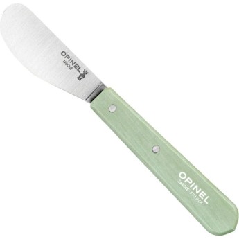 Нож для масла Opinel №117, деревянная рукоять, блистер, нержавеющая сталь, шалфейный