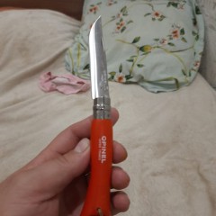 Нож OPINEL №7 TREKKING нержавеющая сталь, оранжевый 002208